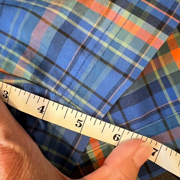 Polo Sport Ralph Lauren Swim Shorts Trunks Men’s XL Lined Plaid Blue Mul… - Picture 13 of 14